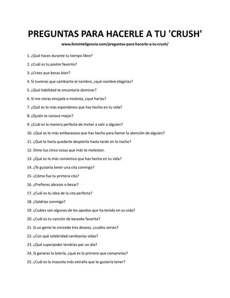 trivia de a tu crush